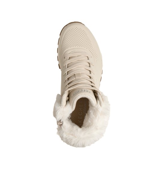 Skechers Uno Rugged bottines avec lacets et fourrure