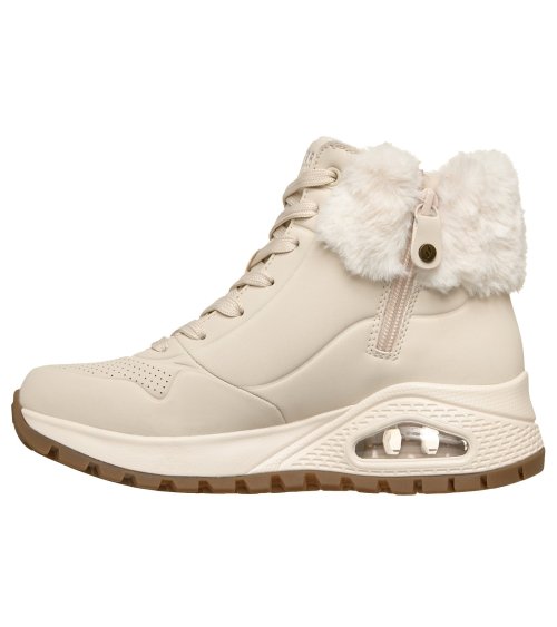 Skechers Uno Rugged botines con cordones y pelo