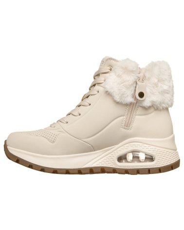 Skechers Uno Rugged bottines avec lacets et fourrure