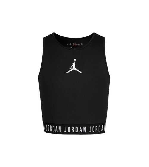 Nike ärmelloses Crop Top mit Logo-Band