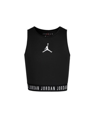 Nike ärmelloses Crop Top mit Logo-Band