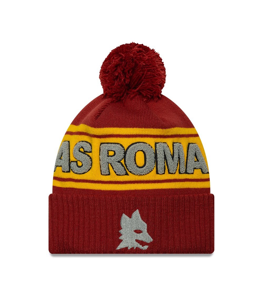 Gorra New Era AS Roma con pompón