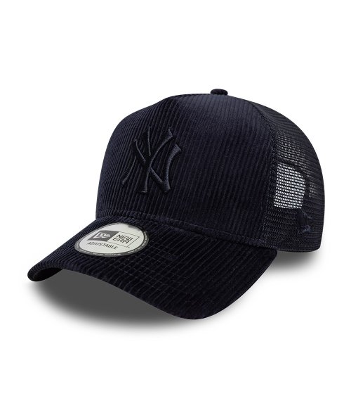 New Era Tonal Cord Trucker Cap