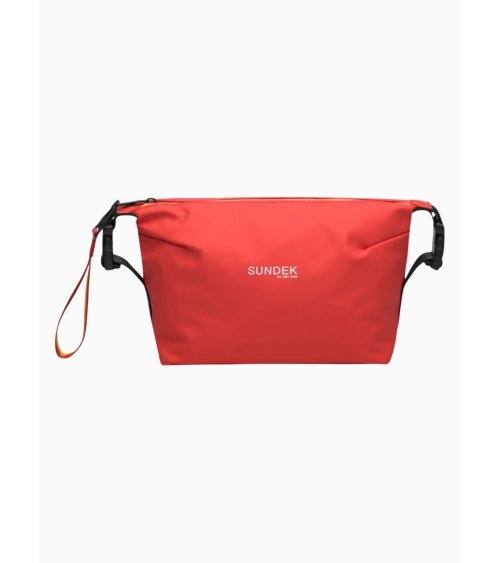 Sundek beauty case with zip closure