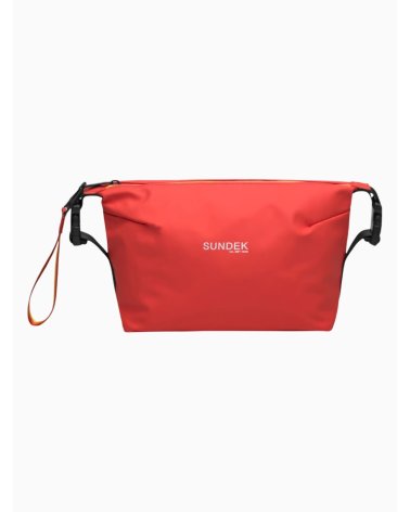 Sundek beauty case with zip closure