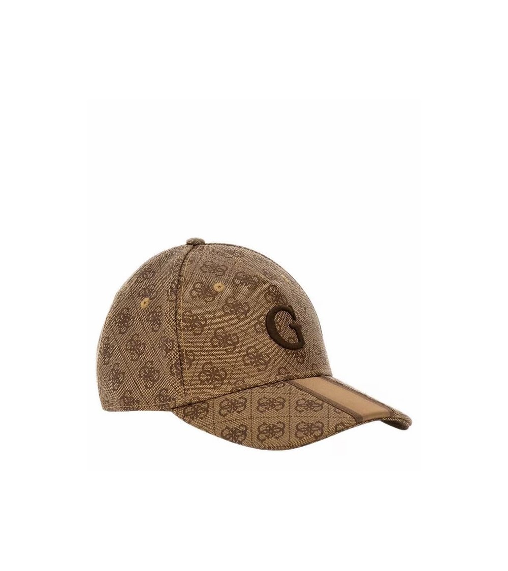 Guess cappello trucker in gabardine con logo