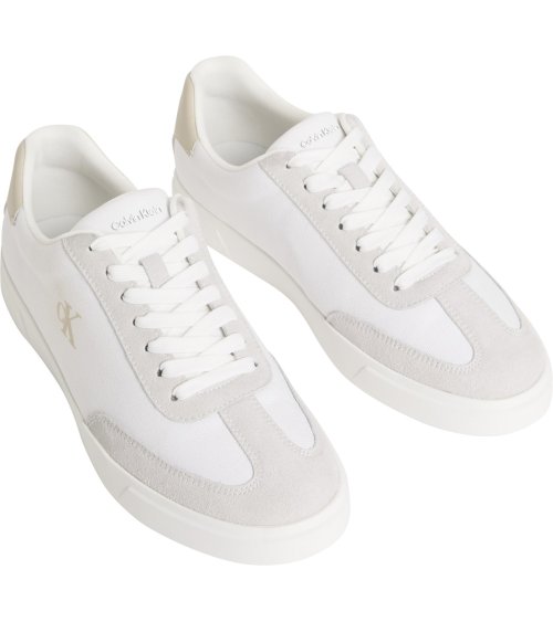 Calvin Klein zapatillas altas de tejido y ante