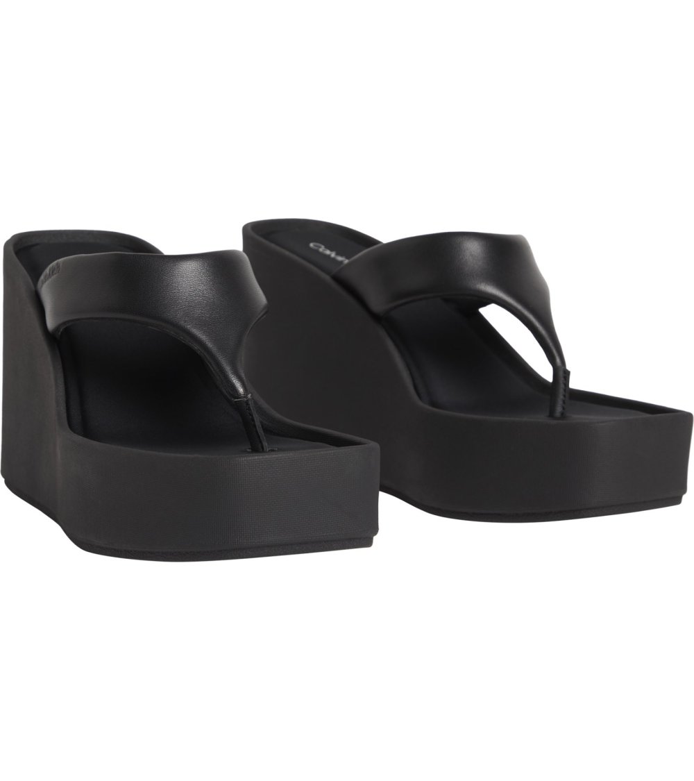 Calvin Klein slides with heel