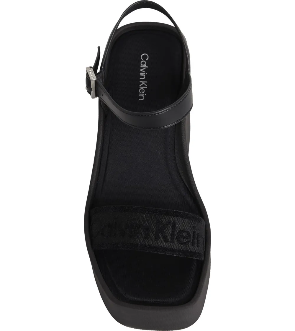 Calvin Klein claquettes bande et sangle