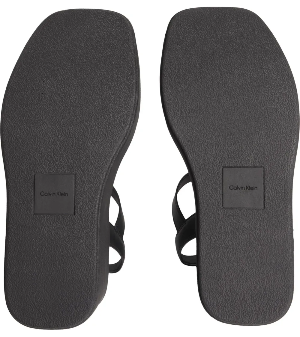 Calvin Klein claquettes bande et sangle