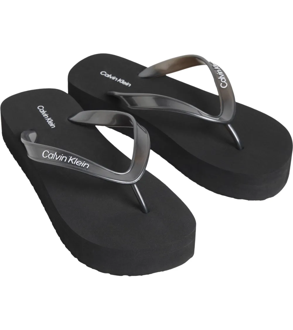Calvin Klein chanclas suela gruesa