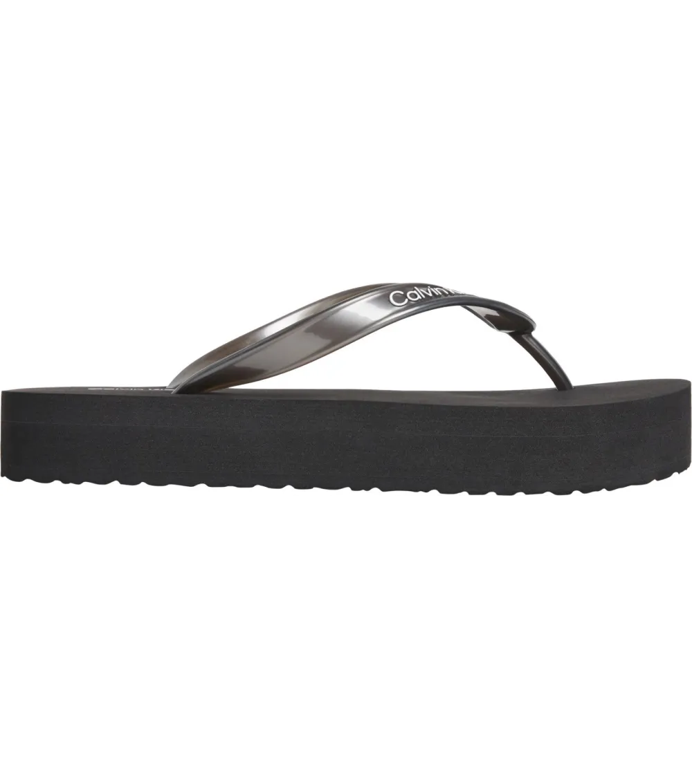 Calvin Klein chanclas suela gruesa