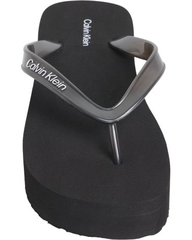 Calvin Klein thick sole flip flops