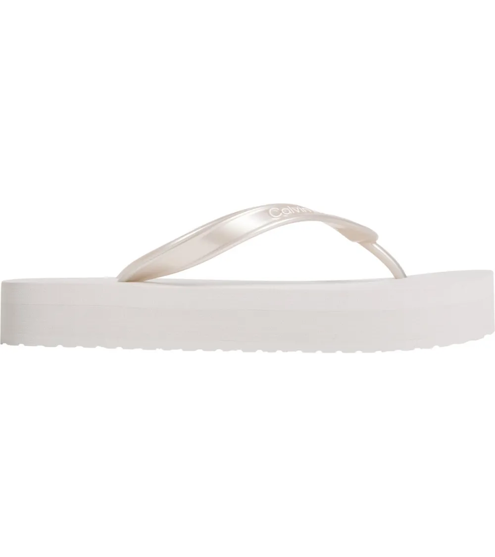 Calvin Klein chanclas suela gruesa