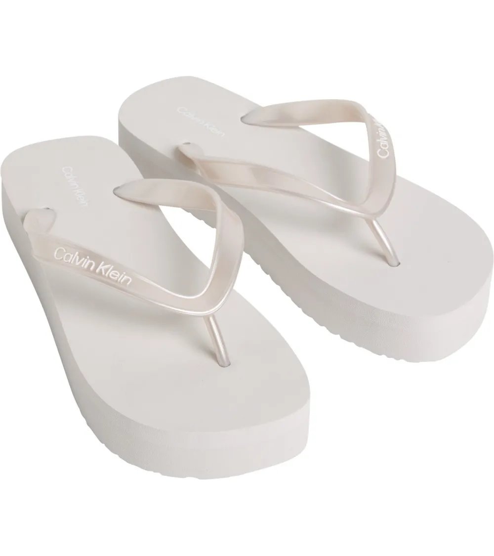 Calvin Klein tongs semelle épaisse