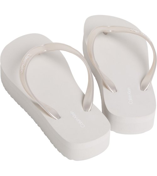 Calvin Klein chanclas suela gruesa