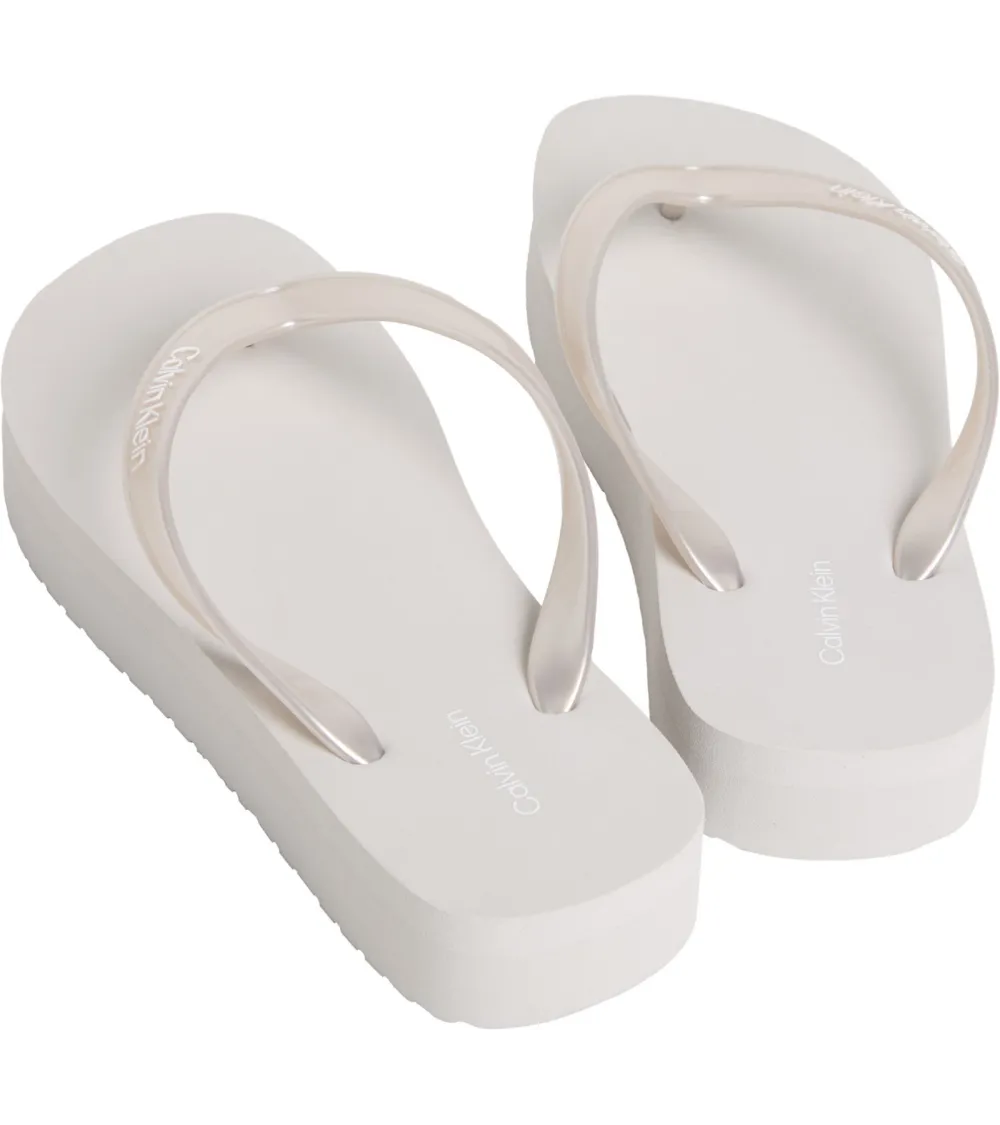 Calvin Klein tongs semelle épaisse
