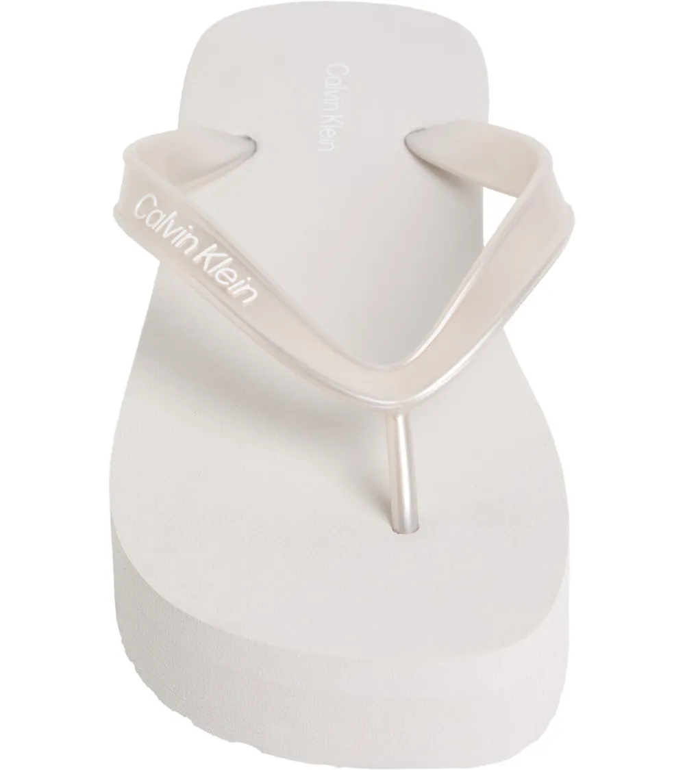 Calvin Klein chanclas suela gruesa