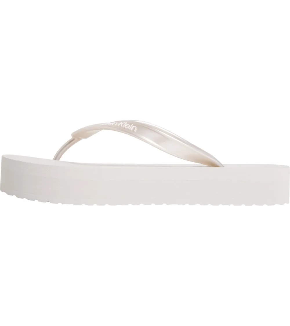 Calvin Klein tongs semelle épaisse