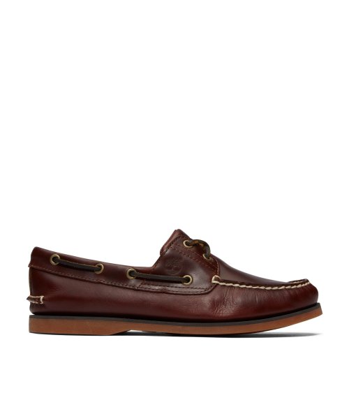 Timberland boat shoe with laces