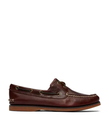 Timberland boat shoe with laces