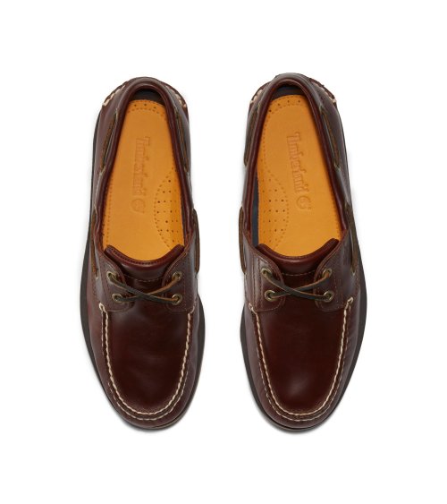 Timberland boat shoe with laces