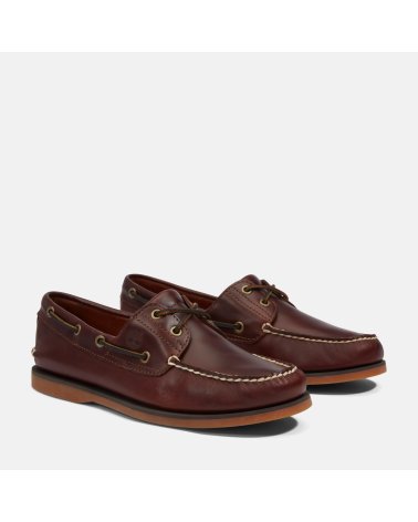 Timberland boat shoe with laces