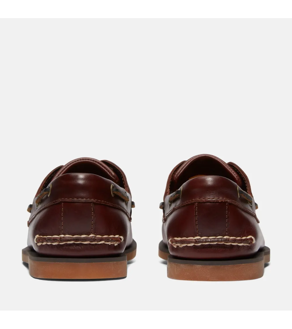 Timberland boat shoe with laces