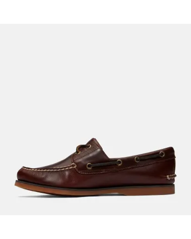 Timberland boat shoe with laces