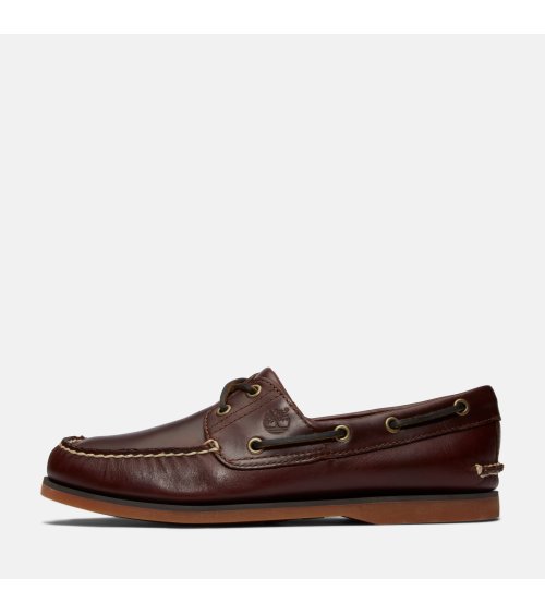 Timberland boat shoe with laces