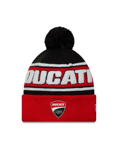 New Era berretto a maglia Ducati con pom pom