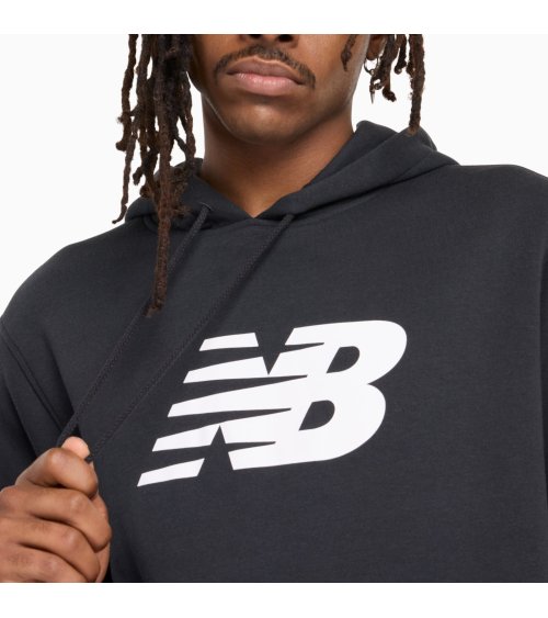 New Balance sudadera con capucha y bolsillos