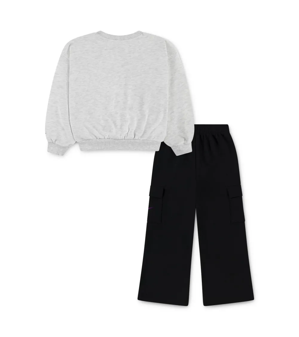 Nike Trainingsanzug mit Sweatshirt und Hose für Kinder