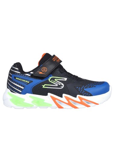 Skechers Low Top Strap Flex Glow Bolt