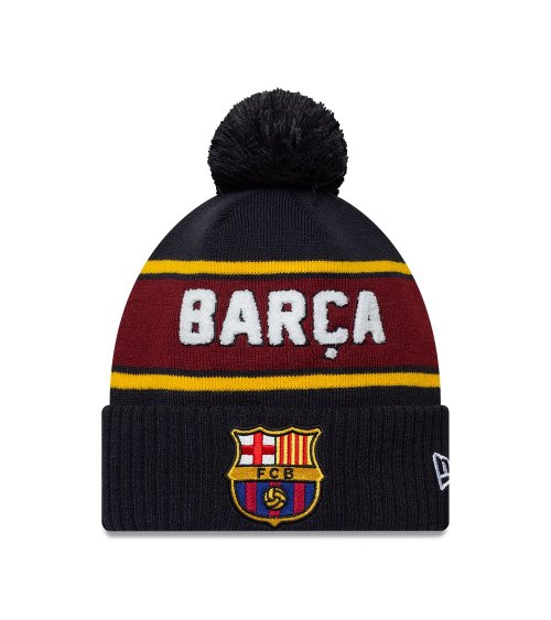 New Era bonnet Barça pompon