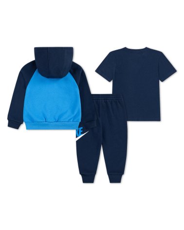 Nike tuta 3 pezzi con giacca, t-shirt e pantaloni