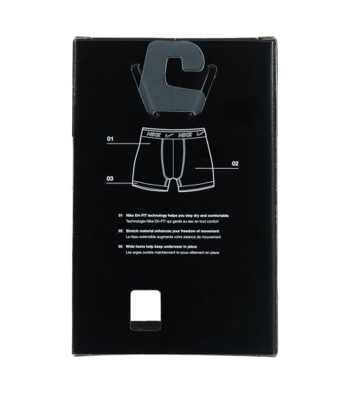 Nike set de boxers de algodón elástico 3 piezas
