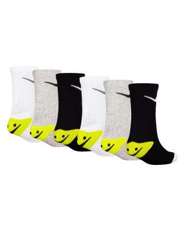 Calcetines Nike crew 6 pares