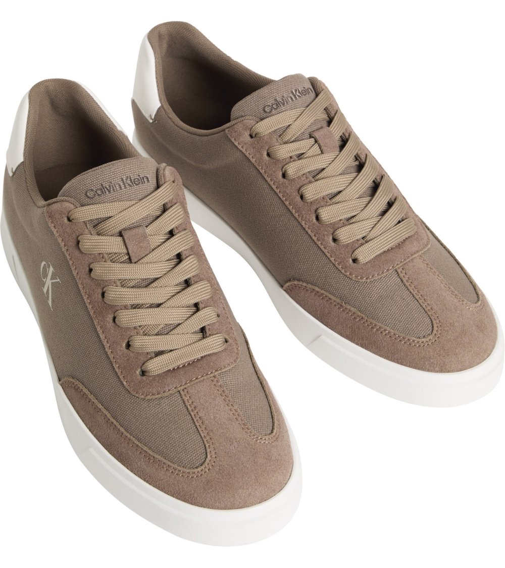 Calvin Klein zapatillas altas de tejido y ante