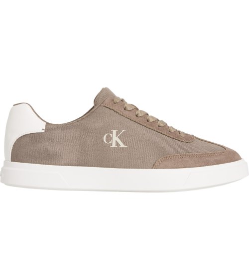 Calvin Klein High-Top-Sneaker aus Stoff und Wildleder