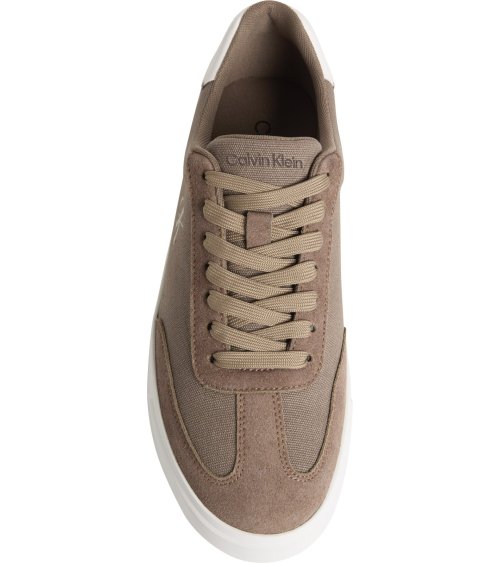 Calvin Klein zapatillas altas de tejido y ante