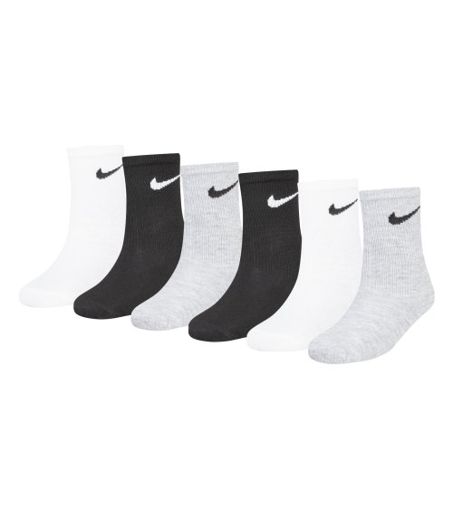 Nike calcetines crew para niños 6 pares
