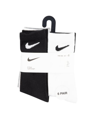 Nike calcetines crew para niños 6 pares
