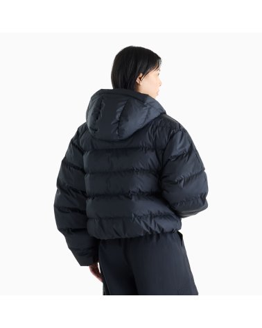 New Balance cappotto piumino con zip e cappuccio