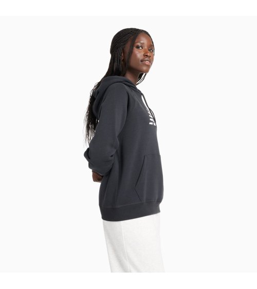 New Balance sudadera con capucha y logo frontal