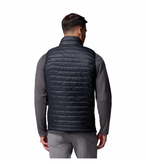 Columbia Powder Pass chaleco acolchado con costuras