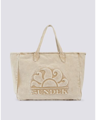 Sundek borsa a spalla in tessuto