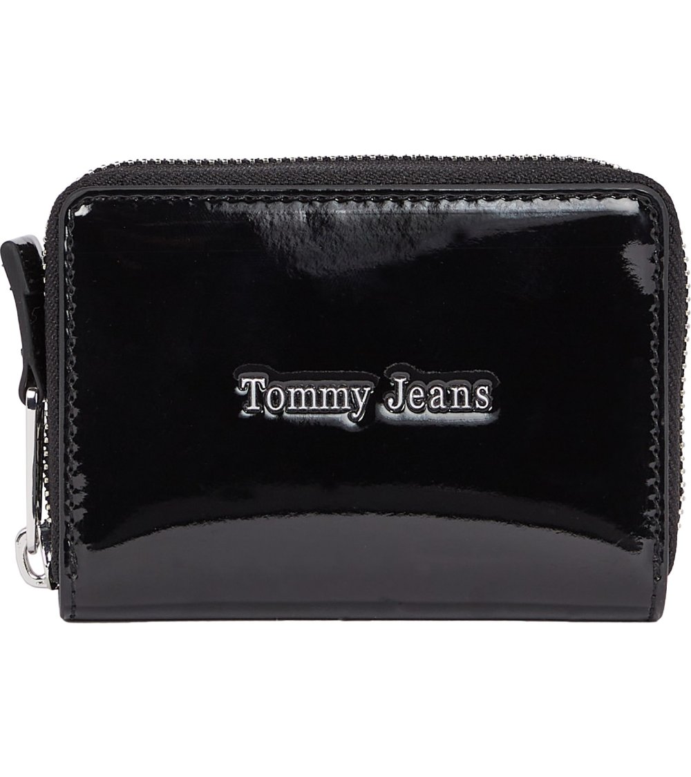 Tommy Hilfiger billetera compacta con cremallera