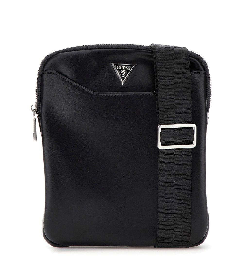 Guess bolso cruzado con cierre de cremallera
