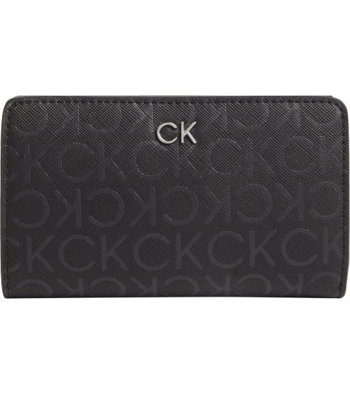 Calvin Klein billetera cremallera con logo